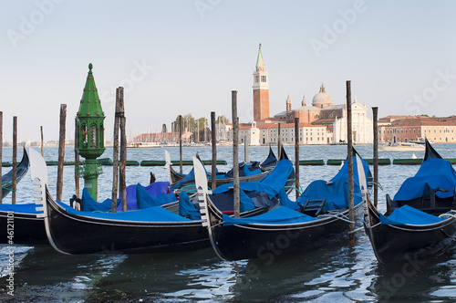 Venice and gondolas