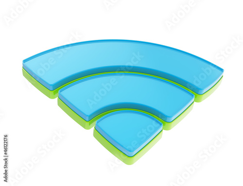 RSS of wifi signal emblem i...