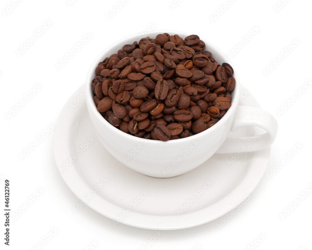 cup of coffee beans