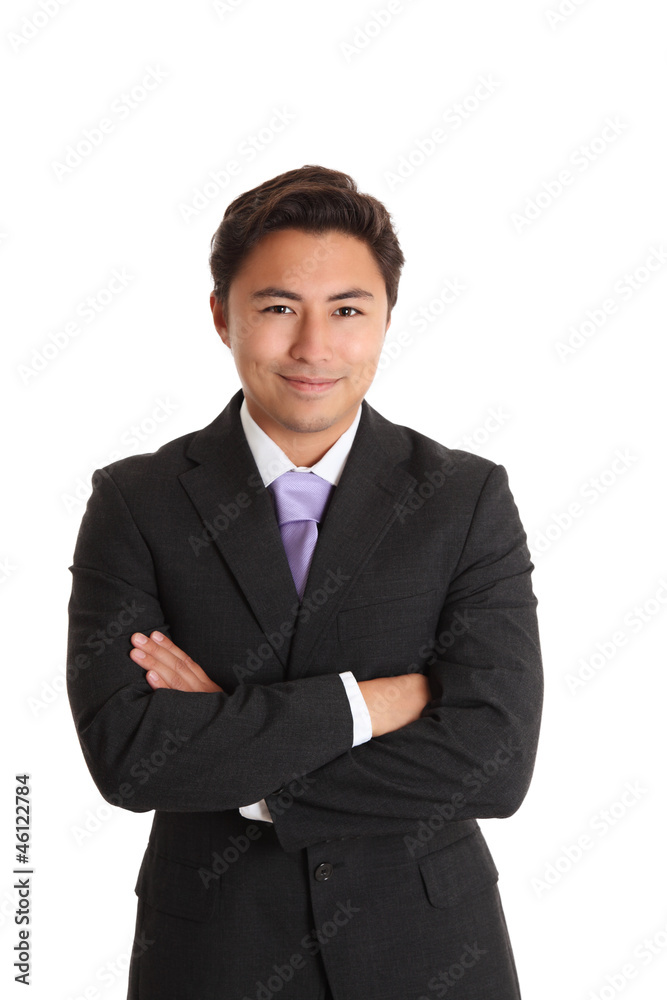 Satisfied businessman Satisfied businessman