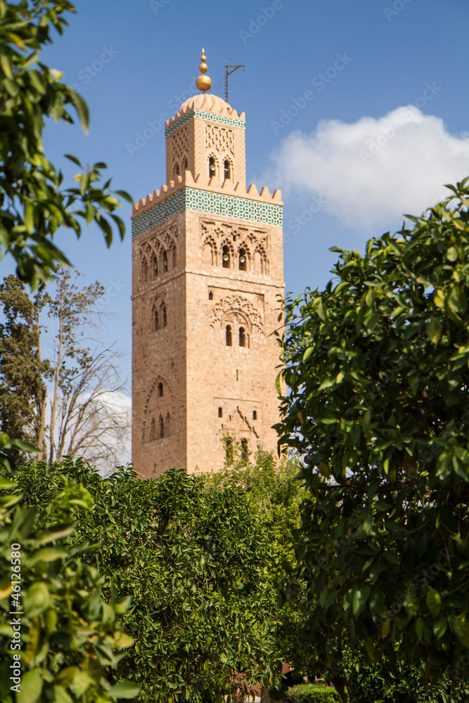 Koutoubia Moschee, Marrakesch, Marokko