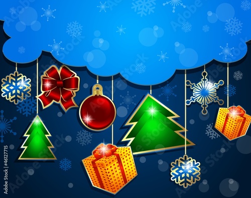 Christmas background design