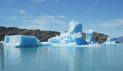 Eisberge, Lago Argentino, NP Los Glaciares, Argentinien