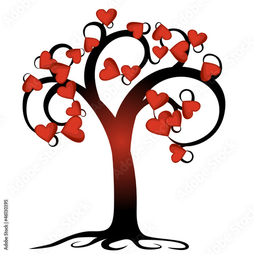 albero dei cuori