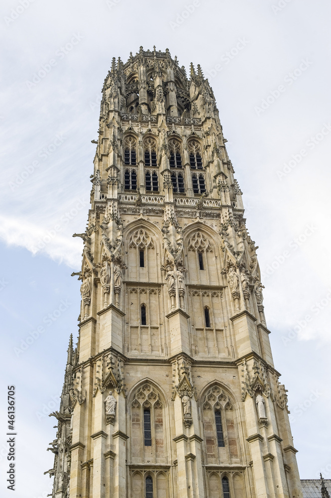 Rouen - Belfry of the cathedral