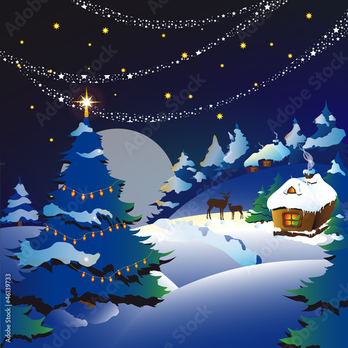 Christmas, new year ,cristmas tree,background