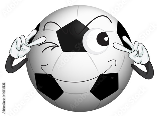 a football