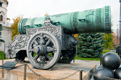 Tsar Cannon in Moscow Kremlin photo