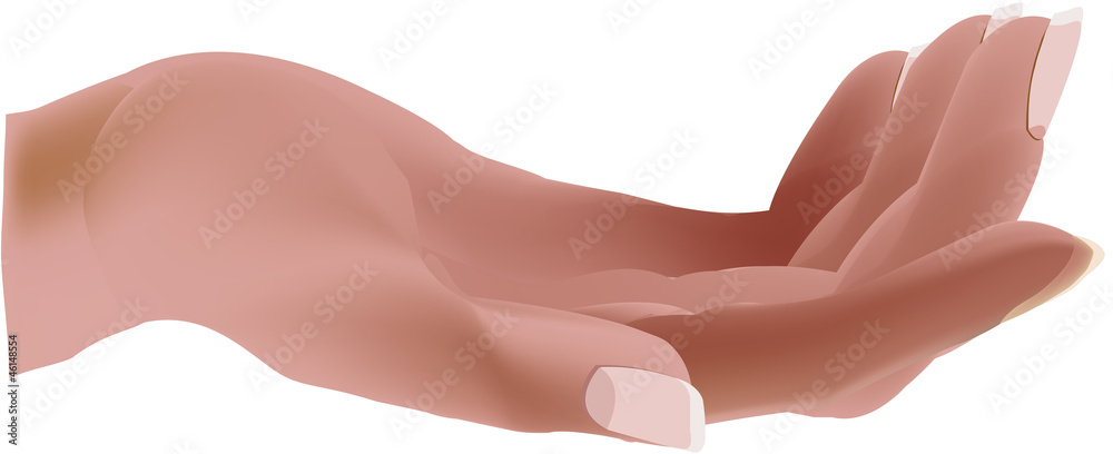 mano tesa - outstretched hand