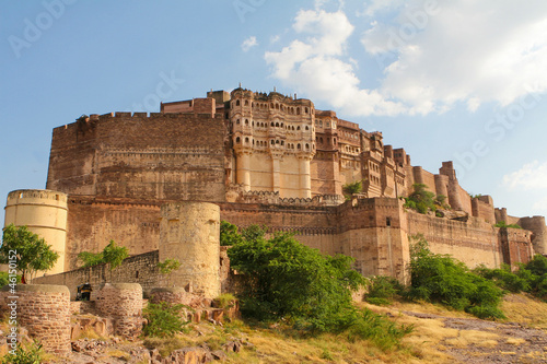 Mehrangarh fortress in Jodhpur  Rajasthan  India