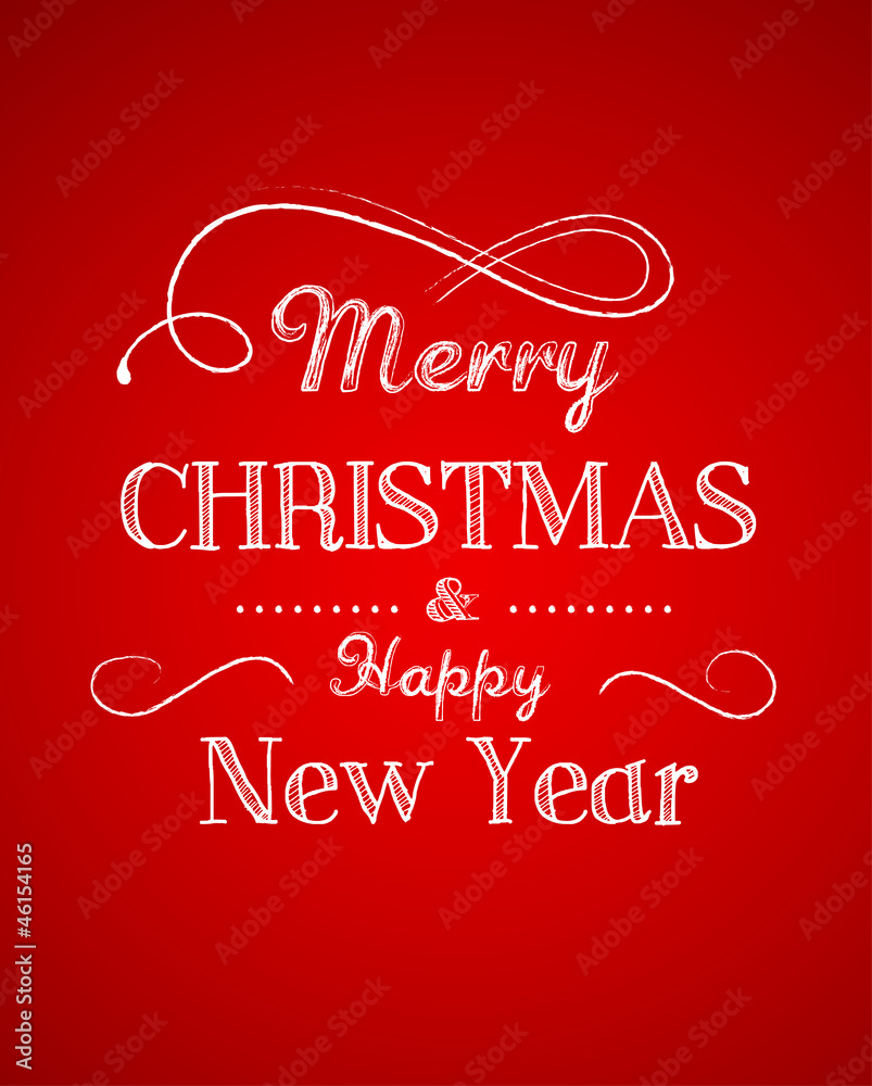 Chalkboard red background with elegant text Chalkboard red background with elegant text