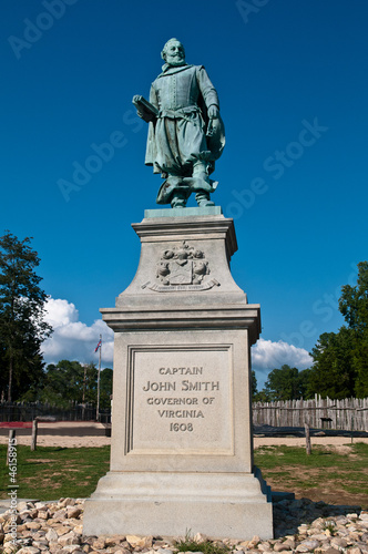 Canvastavla Captain John Smith