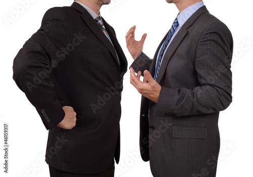 Canvas Print Confrontation at work