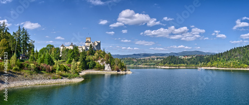 Castle on the lake photo