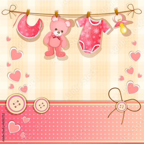 Baby shower card