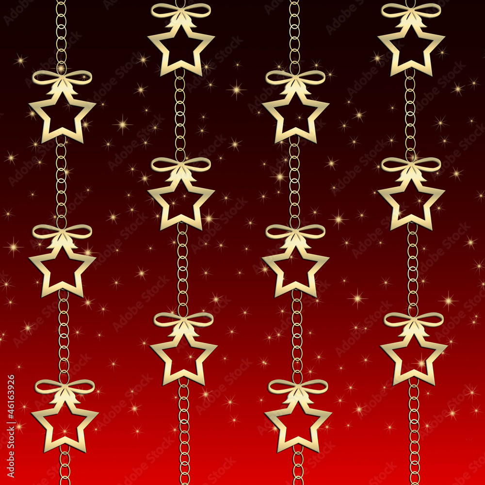 red christmas background with shining stars red christmas background with shining stars