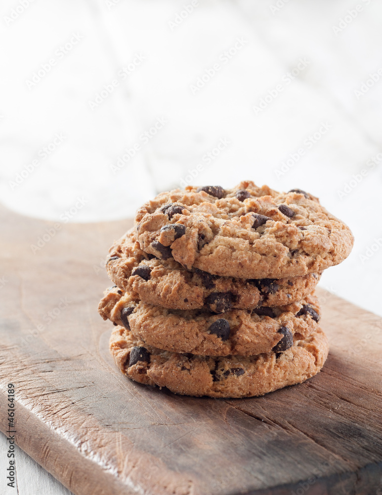 Fototapeta premium Homemade Cookies on wood