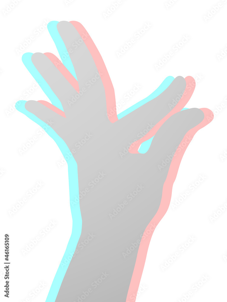 Art hand visual effect Art hand visual effect