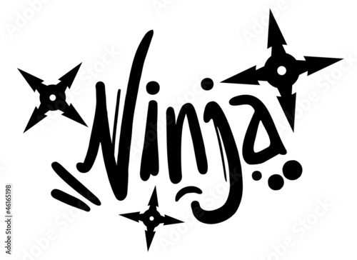 Ninja sign art