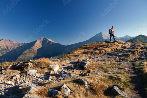 Hiker in Tatras Mountains © tramper79