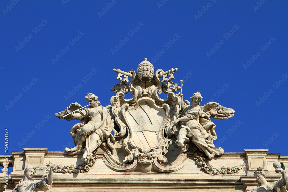 Obraz premium Fontana di Trevi, Roma XII