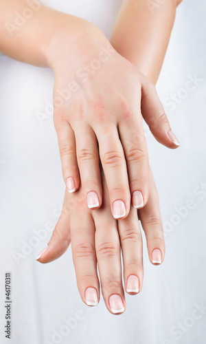 Female hands