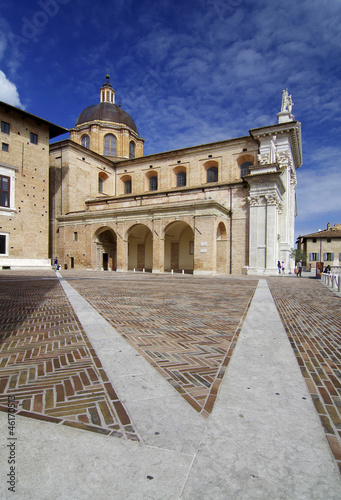 Fotografia Urbino - Dom und Palazzo Ducale - UNESCO Weltkulturerbe