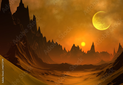 Fantasy Alien Planet