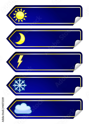Weather labels