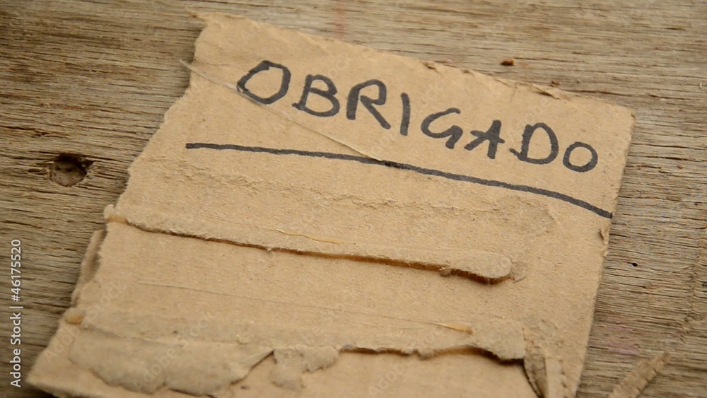 Obrigado