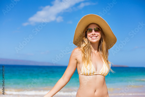 Beautiful Woman at the Beach