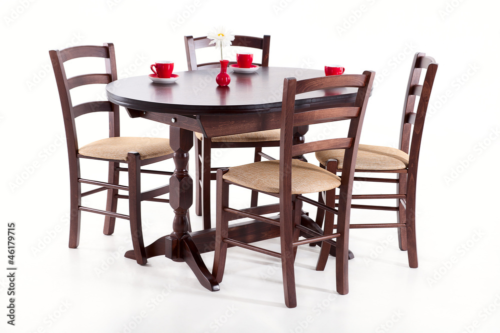 Fototapeta premium Table and chairs