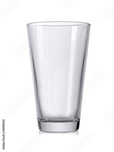 Empty water glass