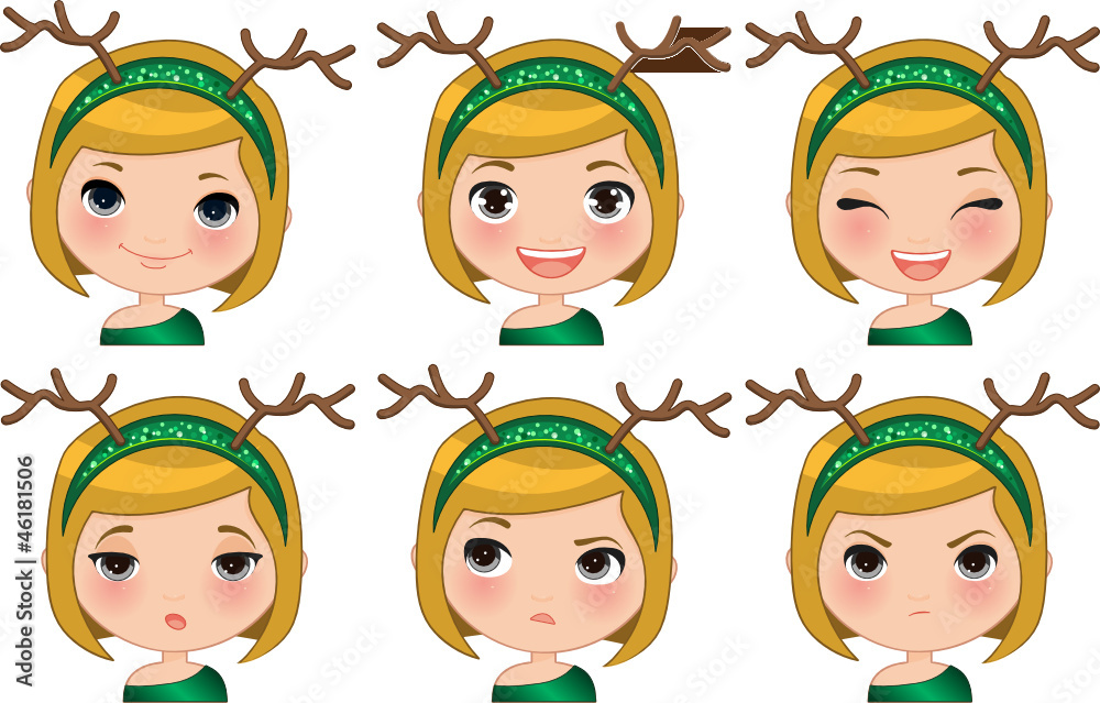 Expressions Xmas Girl
