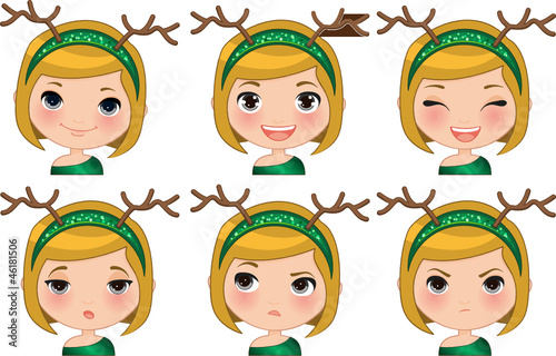 Expressions Xmas Girl
