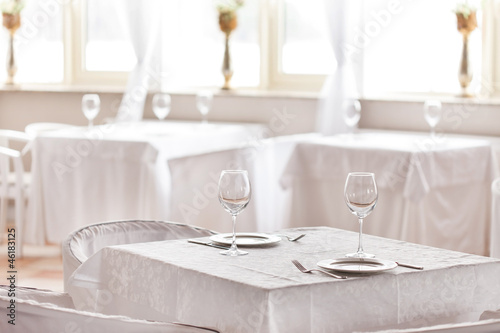 Obraz na płótnie restaurant interior