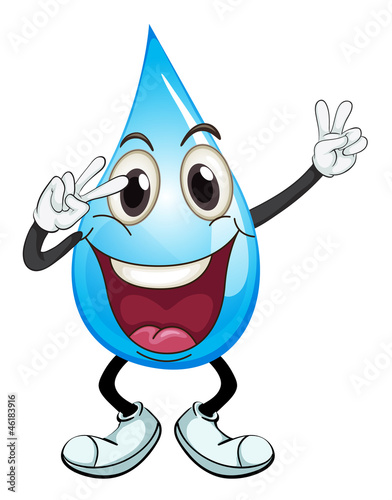a water drop