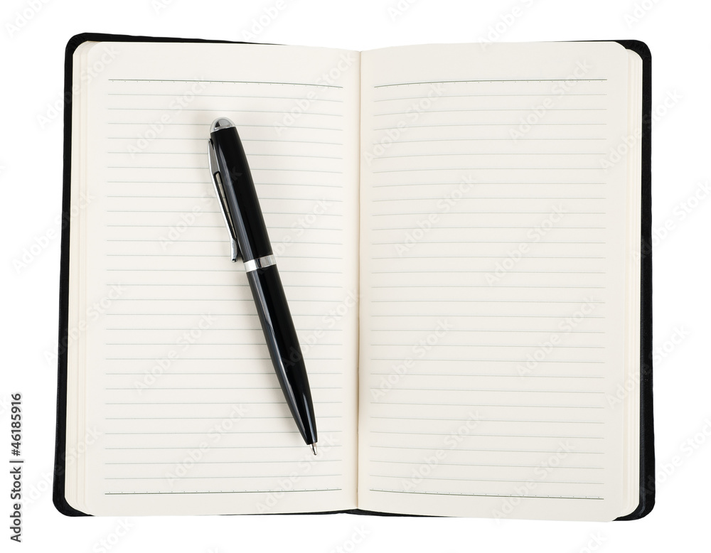 Notebook with pen Notebook with pen