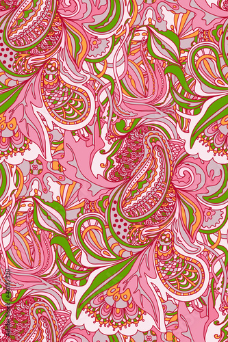 Abstract doodles pattern