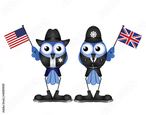 Comical International crime fighters