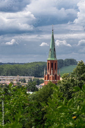 Tower of church photo