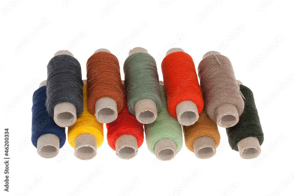 Sewing all sorts and of different colours Sewing all sorts and of different colours