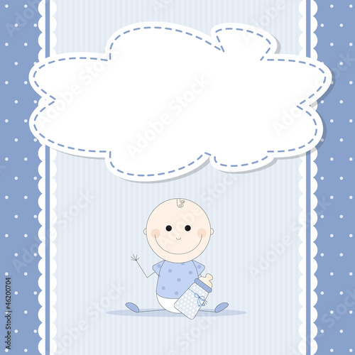 baby shower - boy - place your text
