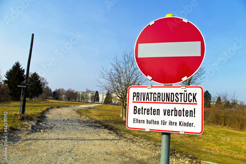 Privates Grundstück photo