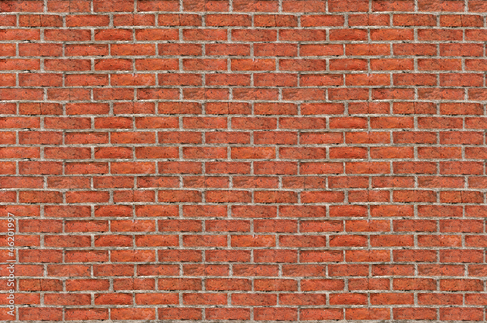 Red brick wall Red brick wall