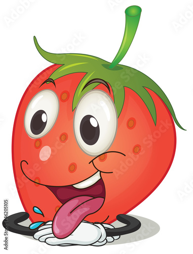 a strawberry