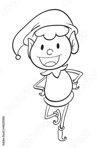 a boy sketch