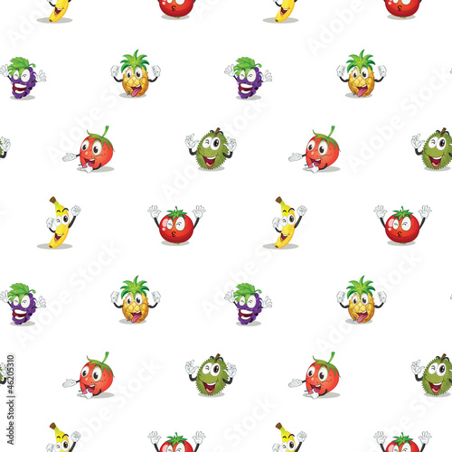 various fruits