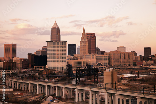 Cleveland - high angle view