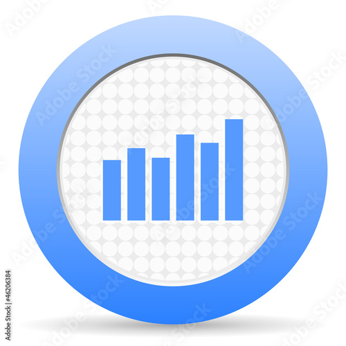 bar graph icon photo